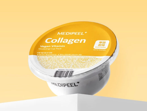 4 X MEDI-PEEL Collagen Vegan Vitamin Modeling Cup Pack 28g (1 serving) from Korea by MEDI-PEEL