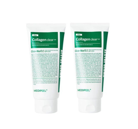 2 X MEDI-PEEL Green Cica Collagen Clear Gel Cleanse 2.0 300ml from Korea by MEDI-PEEL