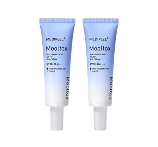 MEDI-PEEL Hyaluronic Acid Mooltox Air Fit Sun Cream SPF 50+ PA++++ 50g from Korea by MEDI-PEEL