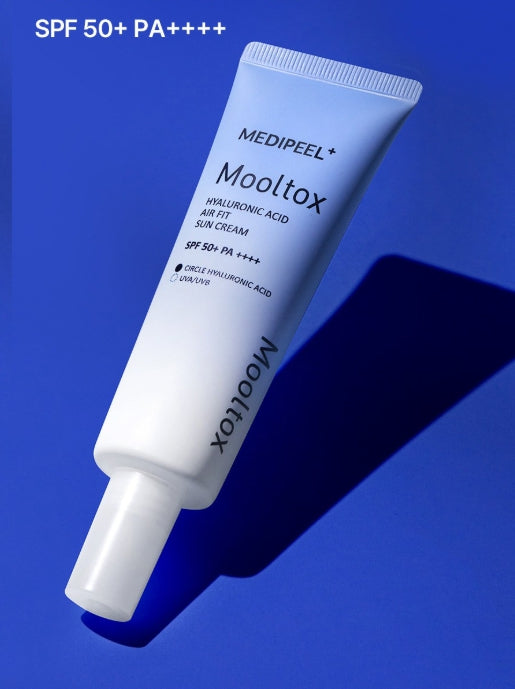 MEDI-PEEL Hyaluronic Acid Mooltox Air Fit Sun Cream SPF 50+ PA++++ 50g from Korea by MEDI-PEEL