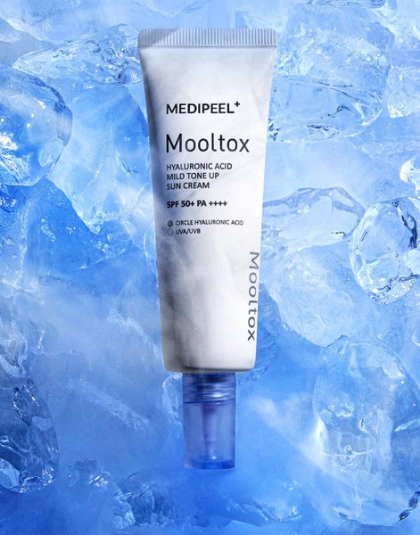 MEDI-PEEL Hyaluronic Acid Mooltox Mild Tone Up Sun Cream SPF 50+ PA++++ 50g from Korea by MEDI-PEEL