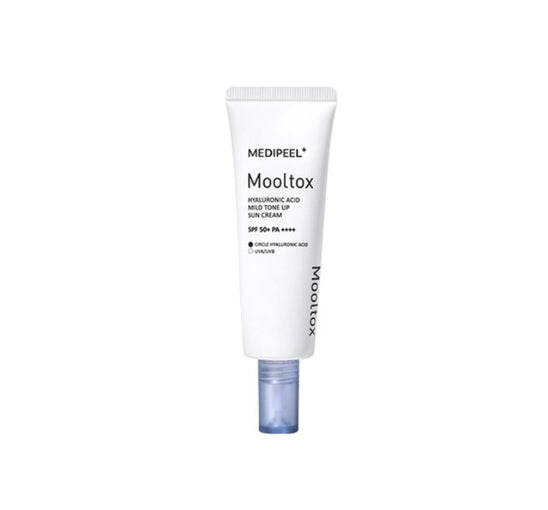 MEDI-PEEL Hyaluronic Acid Mooltox Mild Tone Up Sun Cream SPF 50+ PA++++ 50g from Korea by MEDI-PEEL
