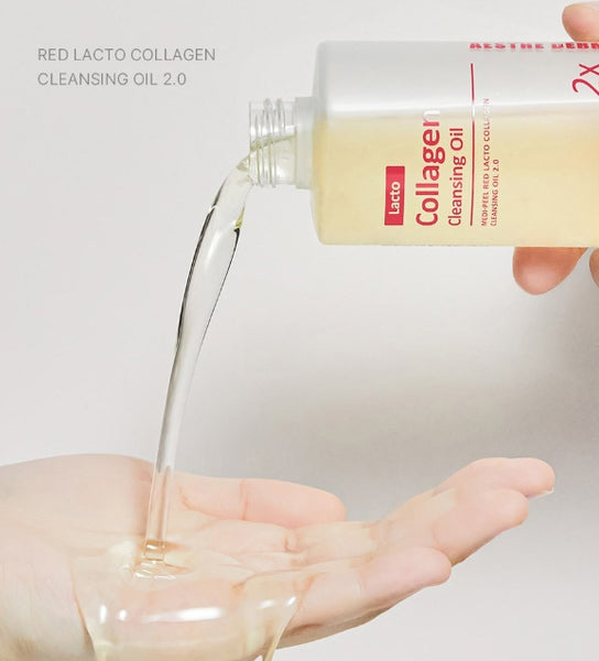 2 X MEDIPEEL Red Lacto Collagen Cleansing Oil 2.0 155ml from Korea by MEDI-PEEL