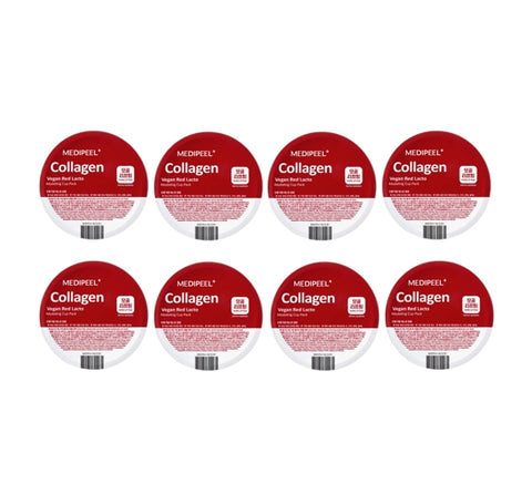 8 X MEDI-PEEL Collagen Vegan Red Lacto Modeling Cup Pack 28g (1 serving) from Korea by MEDI-PEEL