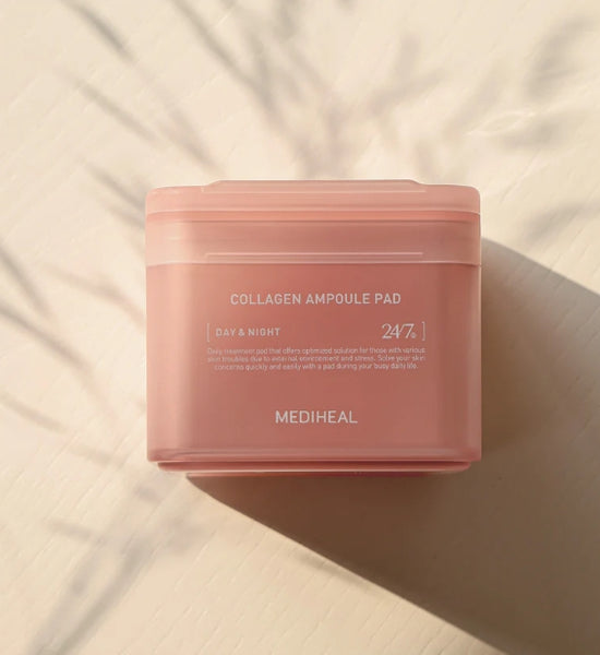 MEDIHEAL Collagen Ampoule Pad 100 Pads + Refill 100 Pads from Korea