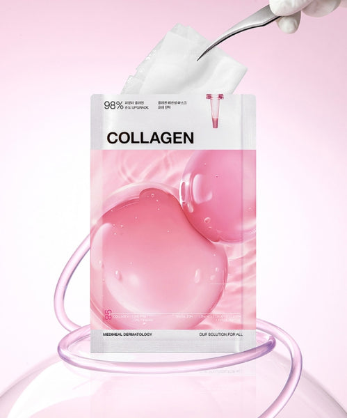 10 x MEDIHEAL Collagen Essential Mask Core Firming from Korea