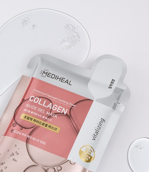 20 x MEDIHEAL Collagen Nude Gel Mask from Korea