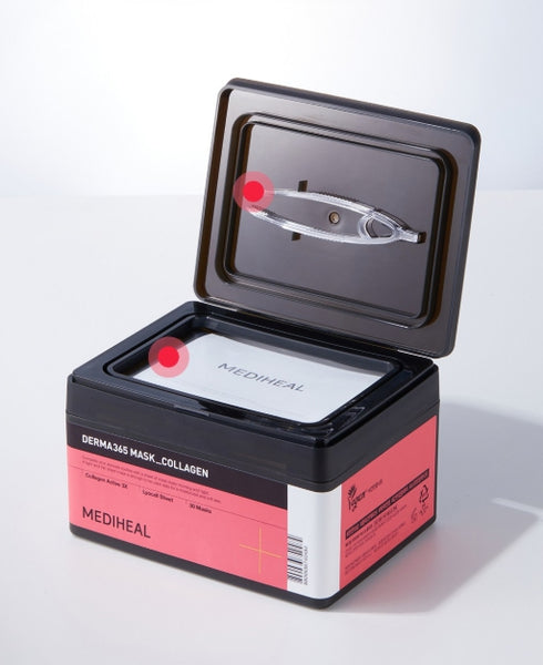 2 x MEDIHEAL Derma 365 Mask Collagen 30 Masks from Korea