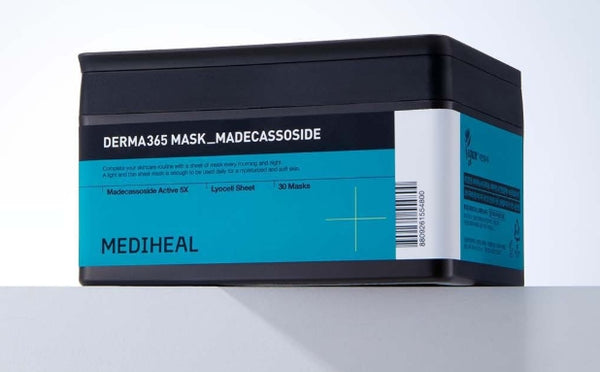 MEDIHEAL Derma 365 Mask Madecassoside 30 Masks from Korea