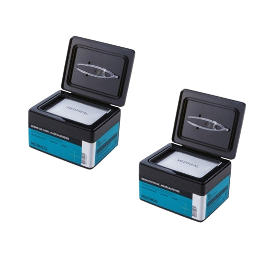 2 x MEDIHEAL Derma 365 Mask Madecassoside 30 Masks from Korea