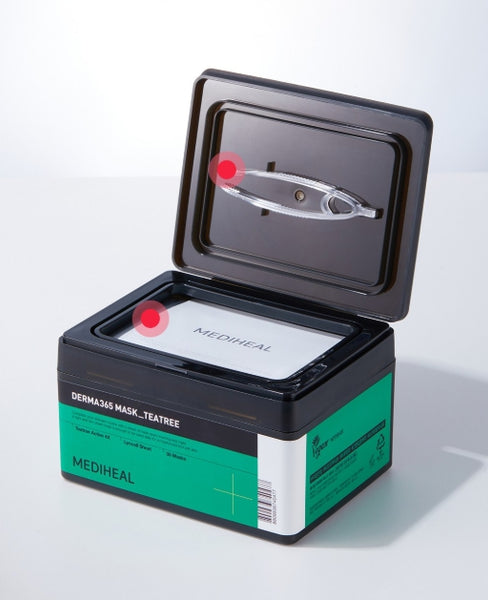 MEDIHEAL Derma 365 Mask Teatree 30 Masks from Korea