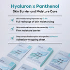 20 x MEDIHEAL Derma Synergy Wrapping Mask - Moisture (Hyaluron x Panthenol) from Korea