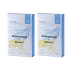 20 x MEDIHEAL Derma Synergy Wrapping Mask - Toning (Madecassoside x Vitamin C) from Korea