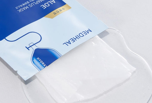 10 x MEDIHEAL Dermaplus Aloe Mask from Korea