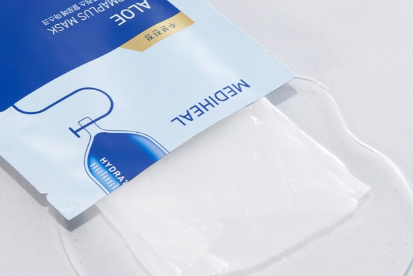 20 x MEDIHEAL Dermaplus Heartleaf Mask from Korea