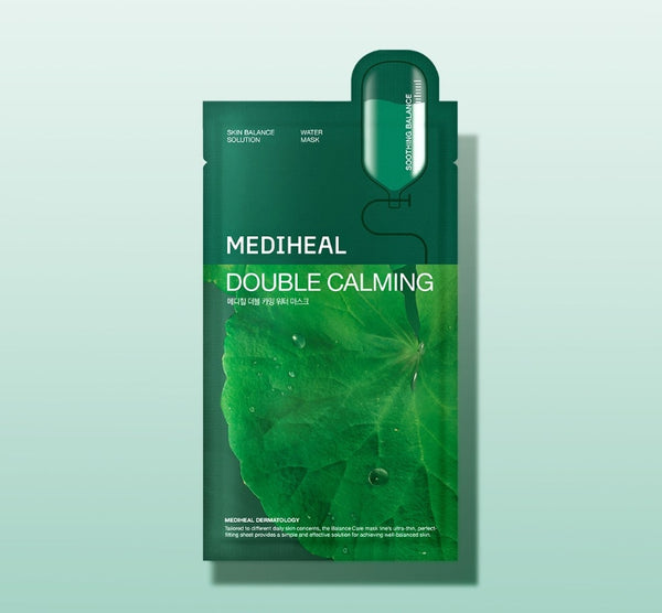 15 x MEDIHEAL Double Calming Water Mask 20ml from Korea
