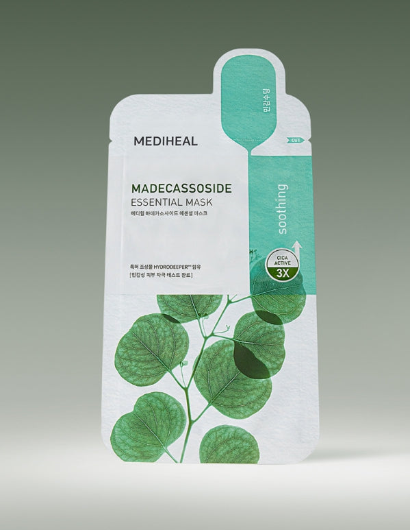 20 x MEDIHEAL Madecassoside Essential Mask from Korea