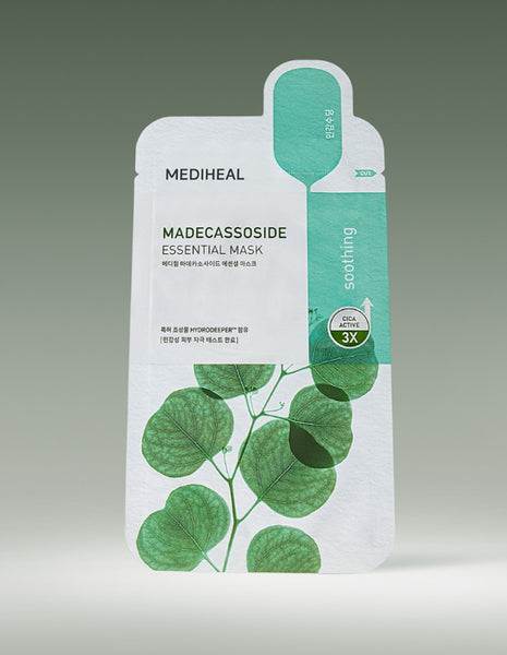 10 x MEDIHEAL Madecassoside Essential Mask from Korea