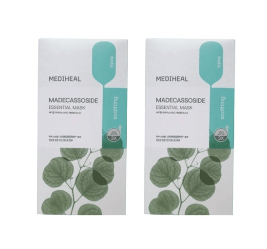 20 x MEDIHEAL Madecassoside Essential Mask from Korea