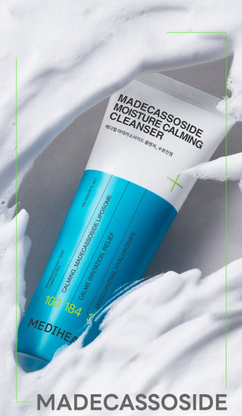 2 x MEDIHEAL Madecassoside Moisture Calming Cleanser 120ml from Korea