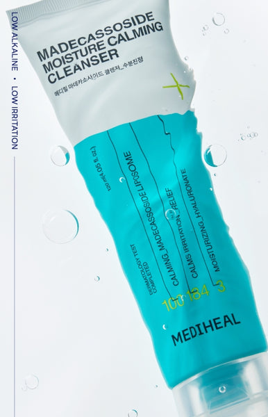 2 x MEDIHEAL Madecassoside Moisture Calming Cleanser 120ml from Korea