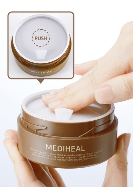 MEDIHEAL Retinol Collagen Eye Ampoule Patch 60 Patches from Korea