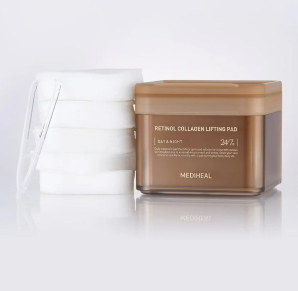 כרית לחות מרגיעה גזר MEDIHEAL 250 מ"ל (60 רפידות)