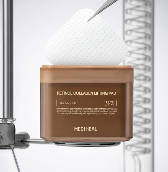 כרית לחות מרגיעה גזר MEDIHEAL 250 מ"ל (60 רפידות)