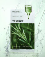 30 x MEDIHEAL Teatree Calming Moisture Essential Mask from Korea