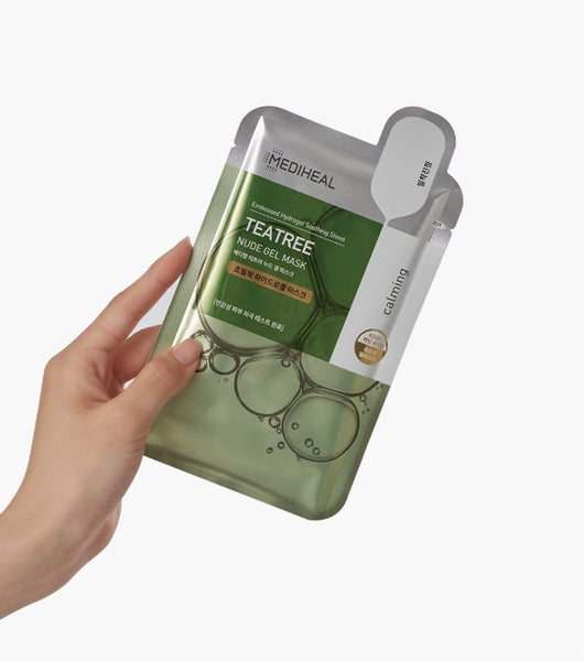 10 x MEDIHEAL Teatree Nude Gel Mask from Korea