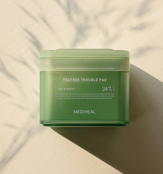 MEDIHEAL Teatree Trouble Pad 100 Pads + Refill 100 Pads from Korea