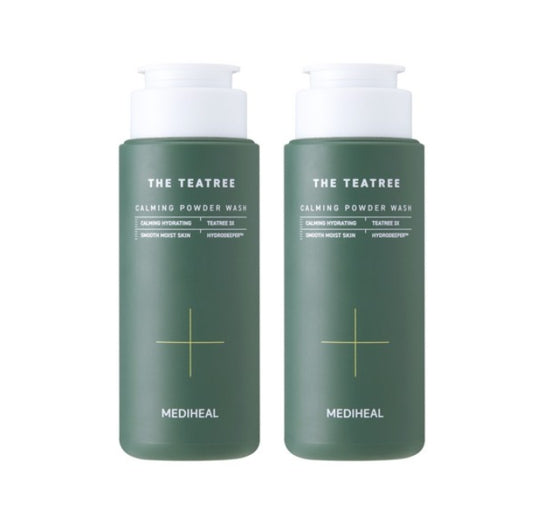 2 x MEDIHEAL The Teatree Calming Powder Wash 50g from Korea
