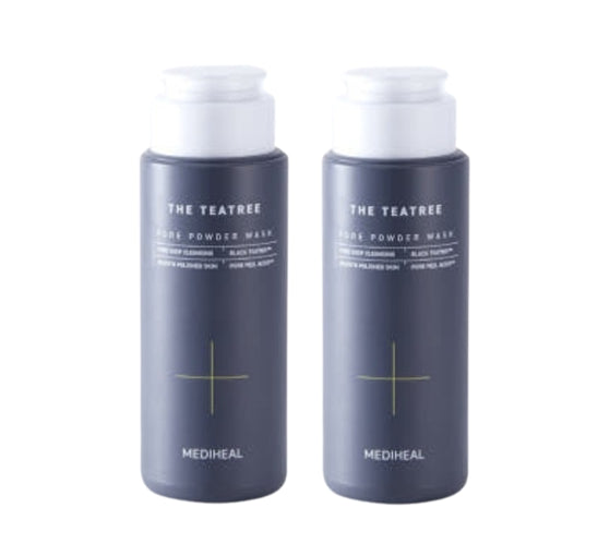 2 x MEDIHEAL The Teatree Pore Powder Wash 50g from Korea