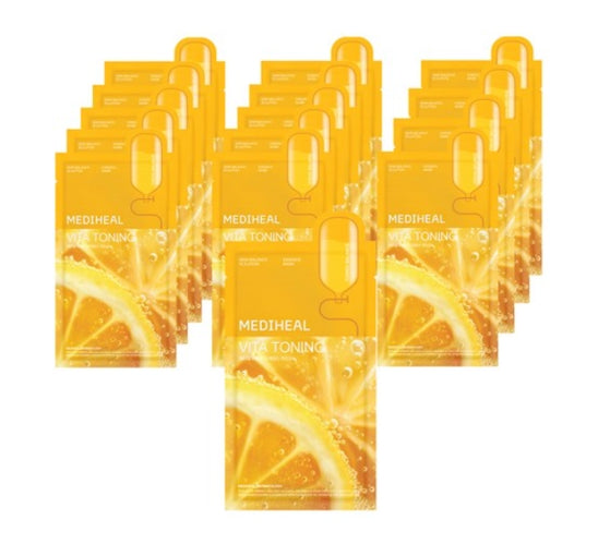 15 x MEDIHEAL Vita Toning Essence Mask 20ml from Korea