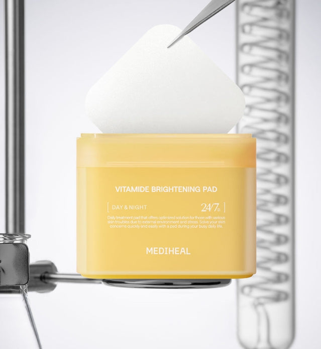2 x MEDIHEAL Vitamide Brightening Pad 100 Pads from Korea