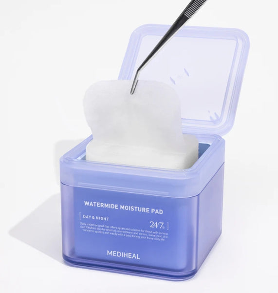 MEDIHEAL Watermide Moisture Pad 100 Pads + Refill 100 Pads from Korea