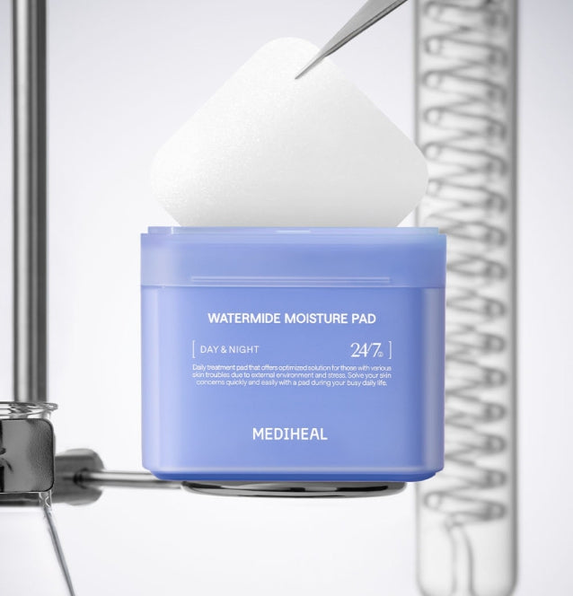 2 x MEDIHEAL Watermide Moisture Pad 100 Pads from Korea