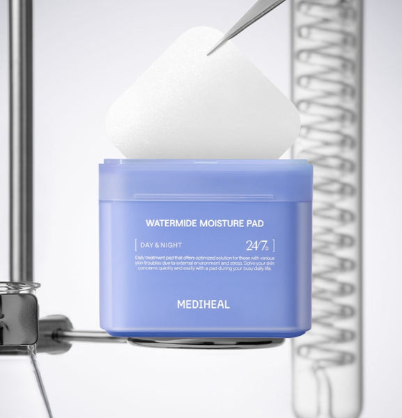 MEDIHEAL Watermide Moisture Pad 100 Pads + Refill 100 Pads from Korea