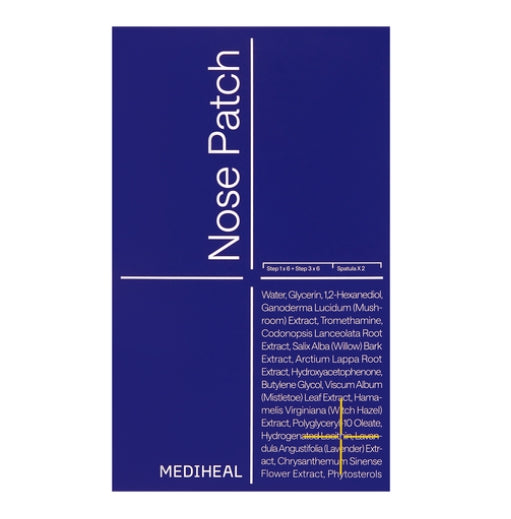 MEDIHEAL Blackhead Melting Clear Nose Pack (6 Sheets) by MEDIHEAL