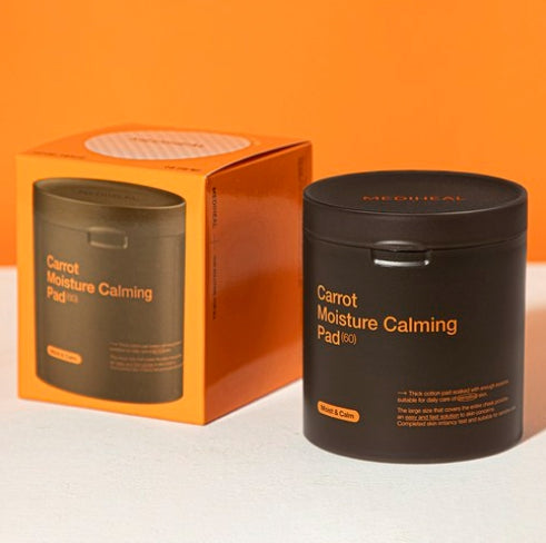 MEDIHEAL Carrot Moisturizing Soothing Pad 250ml (60 Pads) by MEDIHEAL