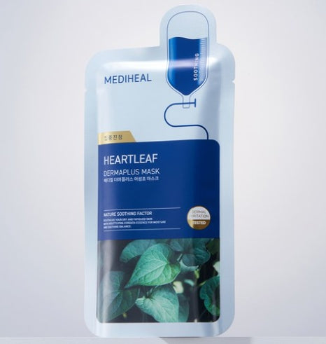 MEDIHEAL Dermaplus Heartleaf Mask 10 Sheets by MEDIHEAL