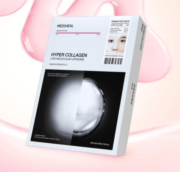 10 x MEDIHEAL Hyper Collagen Mask from Korea