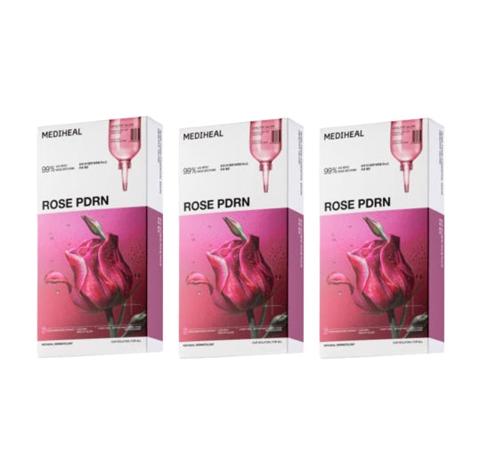 30 x MEDIHEAL Rose PDRN Essential Mask Healthy Glow from Korea