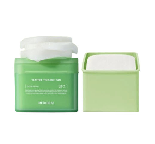MEDIHEAL Teatree Trouble Pad 100 Pads + Refill 100 Pads from Korea