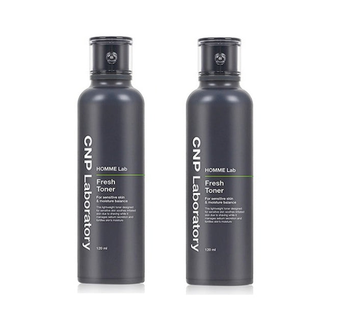 2 x [MEN] CNP Laboratory HOMME Lab Fresh Toner 120ml from Korea by CNP Laboratory