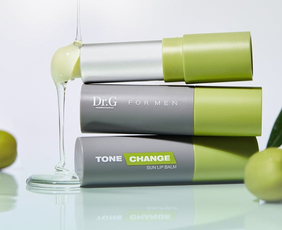 2 X [MEN] Dr.G For Men Tone Change Sun Lip Balm 3.6g SPF 30 PA++ from Korea by Dr.G