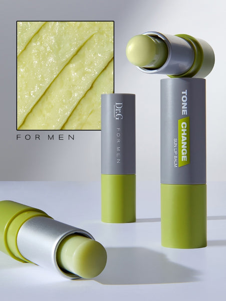 2 X [MEN] Dr.G For Men Tone Change Sun Lip Balm 3.6g SPF 30 PA++ from Korea by Dr.G