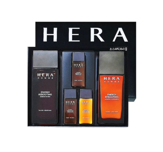 [MEN] HERA Energy Rebooting Skincare Set (4 Items) from Korea by HERA
