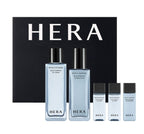 [MEN] HERA Homme Blue Skincare Set (4 Items) + Samples (2 Items) from Korea
