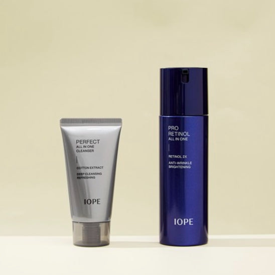 [MEN] IOPE Men Pro Retinal ALL IN ONE Set (2 Items) from Korea by IOPE